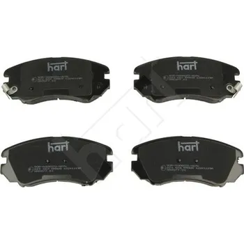 Brzdová destička Sada brzdových destiček, kotoučová brzda HART 221 663