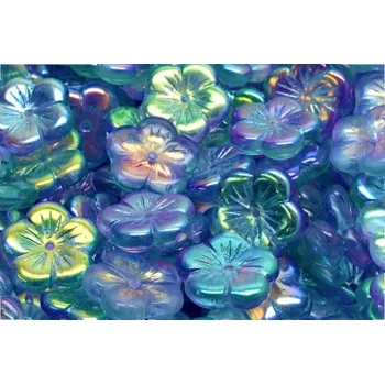 Korálek Korálky kytičky 3453 (14x14 mm)