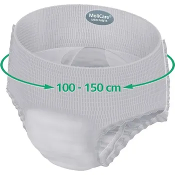 Navlékací absorpční kalhotky MoliCare Men Pants L 5 kapek
