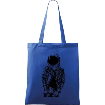 Astronaut Punkster - Taška bavlněná - 42 x 38 cm ( Královská modrá )