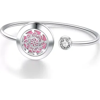 Náramek Aroma difúzní náramek Flower a zirkon