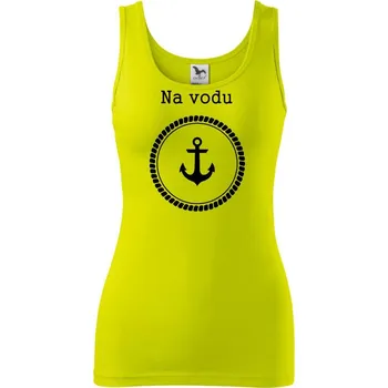 Dámské tričko Na vodu - Dámské tílko - XL ( Limetková )