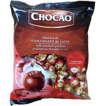 Bonboniéra VERGANI CHOCAO 1 kg - OŘÍŠKOVÉ