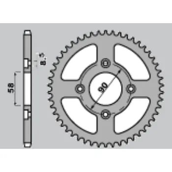 Řetězová sada pro motocykl JT rozeta 4462 36 HONDA C125 SUPER CUB 18-21 (446236JT) (řetěz 420) (JT rozeta 4462 36 HONDA C125 SUPER CUB 18-21 (446236JT) (řetěz 420))