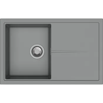 Granitový dřez StrongSinks S3 Dřez granit Labe 780, šedý + sleva 5% po přihlášení