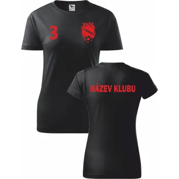 ON-DESIGN Dámská klubová trička Velikost: XL, Barva: ebony gray