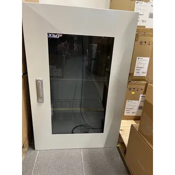 Rozvaděč Rozvaděč stojanový Lexi-NET 18U - SESTAVENÝ, POUŽITÝ, 600x600 ventilátor, termostat, nožičky