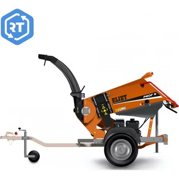 Drtič větví Profesionální mobilní štěpkovač bio-odpadu Eliet PROF 6 MONSTER ON ROAD, 18k., B a S Vanguard,