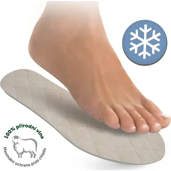 Vložka do bot Vkládací stélky zimní Svorto 058 35-36