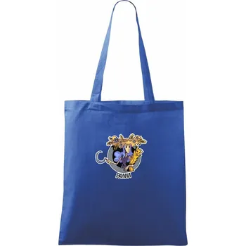 Znamení komiks panna - Taška bavlněná - 42 x 38 cm ( Královská modrá )