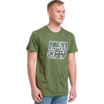 Pánské tričko MEATFLY REPASH OLIVE pánské tričko