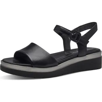 Dámská móda Černé sandále na platformě, Tamaris, 8-58708-42-007 43