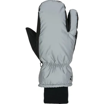 Jezdecké rukavice Horze Dětské jezdecké tříprstové rukavice Barva: Stříbrná, Velikost: XS