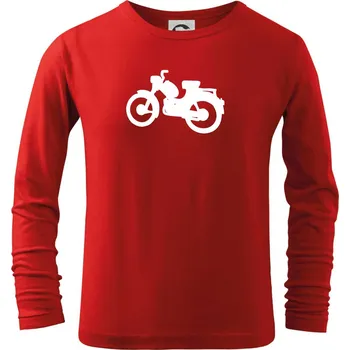 Chlapecké tričko Pařez - Triko dětské Long Sleeve - 122 cm/6 let ( Červená )