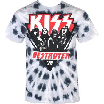 Pánské tričko Tričko metal pánské Kiss - DESTROYER '76 - LIQUID BLUE - 11981 - XL