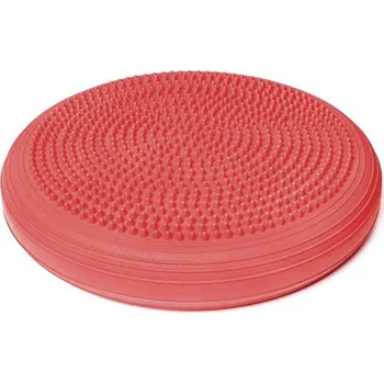 Balanční podložka Balanční a masážní disk Qmed, 35 cm + pumpička Červená