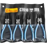 RICHMANN PC7025 Sada segrových kleští v textilním obalu 4 díly | 250 mm