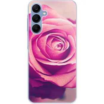 Pouzdro na mobilní telefon Odolné silikonové pouzdro iSaprio - Pink Rose - Samsung Galaxy A25 5G