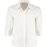 Kustom Kit Dámská košile Continental Tailored fit 3/4 Velikost: L, Barva: bílá
