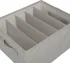 Organizér oblečení Ruhhy 22485 organizér na oblečení 2x 27 x 33 x 17 cm šedý