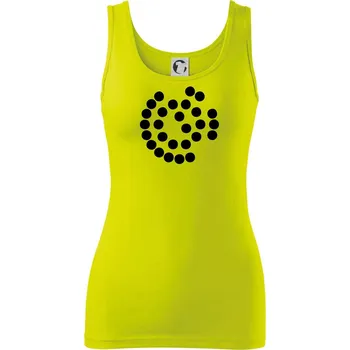 Dámské tričko SpaceX Super Heavy Raptor 2 - Dámské tílko - 2XL ( Limetková )