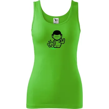 Dámské tričko ST - postava - Dámské tílko - L ( Apple Green )