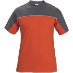 Australian Line Pánské tričko DESMAN Velikost: 3XL, Barva: oranžová-šedá