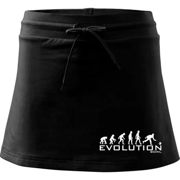 Dámská sukně Evolution Bowl - Sportovní sukně - two in one - L ( Černá )