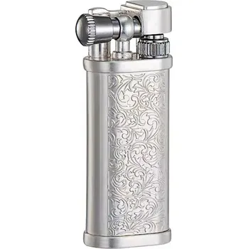 Zapalovač Gaira® Benzínový zapalovač 8720, Barva stříbrná