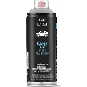 Barva ve spreji MTN Textured bumper paint 400 ml Barva: šedá