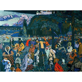 Plakát Plakát, Obraz - The Colourful Life, Wassily Kandinsky