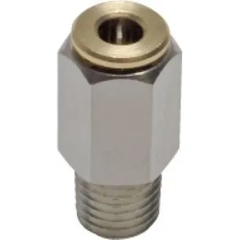 Příslušenství k čerpadlu TS Vysokotlaké nástrčné šroubení R1/8" - 4 mm, pozink, 250 bar