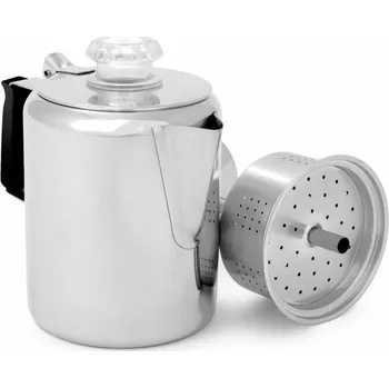Kempingové nádobí GSI outdoors kávovar Stainless Coffee Percolator 400ml