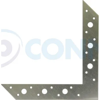 Tesařské kování Rohovník spojovací TK 32 x 170 x 170 mm - pozinkovaný, síla 2 mm