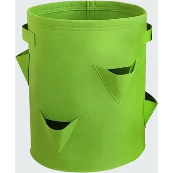 Zahradní samozavlažovací květináč - Zelená,25x25x30 cm