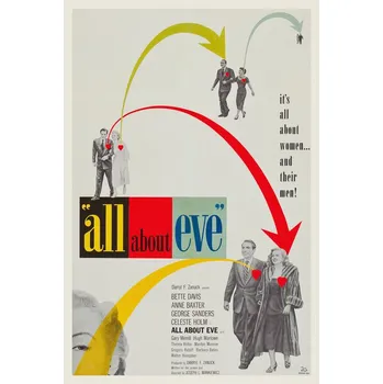 Plakát Plakát, Obraz - All about Eve, Ft. Bette Davis & Marilyn Monroe