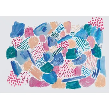 Plakát Plakát, Obraz - Abstract mark making, Laura Irwin