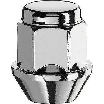 Šroubek na kolo Bimecc Kolová matice uzavřená s nerezovým víčkem M12x1,25 - kuželová 60° - 30mm - klíč 19