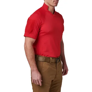 Pánská košile Triko 5.11 V.XI Sigurd S/S Shirt - Range Red 3XL