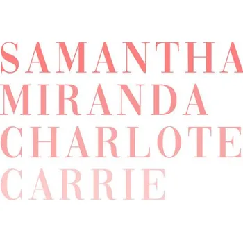 Plakát Plakát, Obraz - sex in the city names, Finlay & Noa