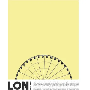 Plakát Plakát, Obraz - Col London 1, Finlay & Noa