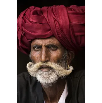 Plakát Plakát, Obraz - Man from Rajasthan, Haitham Al Farsi