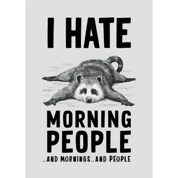 Plakát Plakát, Obraz - I Hate Morning People, Andreas Magnusson