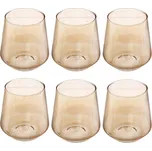 Secret de Gourmet Sklenice na studené nápoje OGLA, šampaňská barva, 6 ks