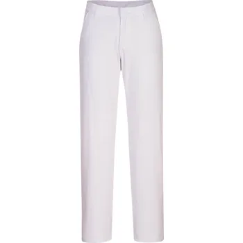 PORTWEST Dámské kalhoty Slim Chino Velikost: 34, Barva: bílá
