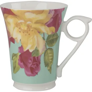 Porcelánový hrnek Southbourne Rose krémová, modrá, růžová 12x9x11