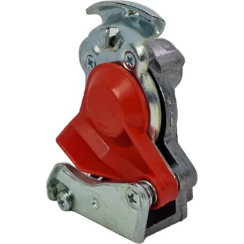 Příslušenství ke kompresoru TS Spojka vzduchová M16x1,5 plnící okruh (červená) pro přívěsy, bez ventilu