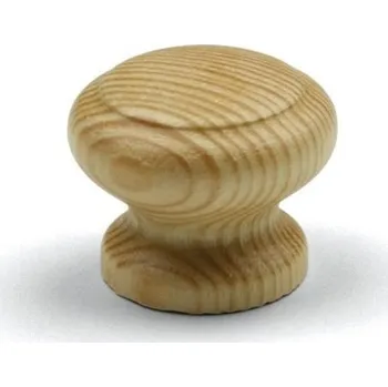 TS Úchytka knopka 56 borovice nelakovaná