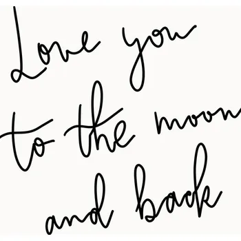 Plakát Plakát, Obraz - love you to the moon, Veronika Boulová