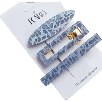 Ozdoba do vlasů Carla Dámská sada spon do vlasů Abonyo modrá One size